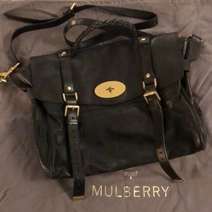 Genuine Mulberry oversized Alexa bag!